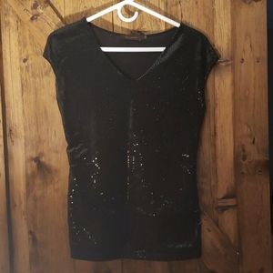 Women's sequined top